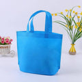 Reusable Non-Woven Shopping Tote Bags - Black, Pack of 10 - view 5