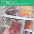 Reusable PEVA Food Storage Bags with Zip Lock - Small 22 x 12 cm, Pack of 10 - view 4