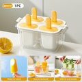 Reusable Popsicle Ice Cream Mould Set, Makes 4 - White - view 5