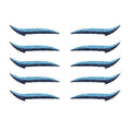 Reusable Self-Adhesive Eyeliner Stickers - Blue, Pack of 10