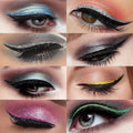 Reusable Self-Adhesive Eyeliner Stickers - Silver, Pack of 10 - view 5