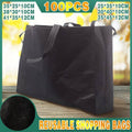 Reusable Shopping Bags Black, Pack of 100 - 41 x 35 x 12 cm - view 2
