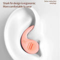 Reusable Silicone Ear Plugs, Noise Cancelling, Pack of 2 - Black - view 5