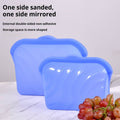 Reusable Silicone Food Storage Bags, Blue, Set of 2 (1 Small, 1 Large) - view 5