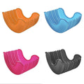 Reusable Silicone Hamburger Holder Sandwich Rack, Pack of 4 - view 2