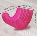 Reusable Silicone Hamburger Holder Sandwich Rack, Pack of 4 - view 3