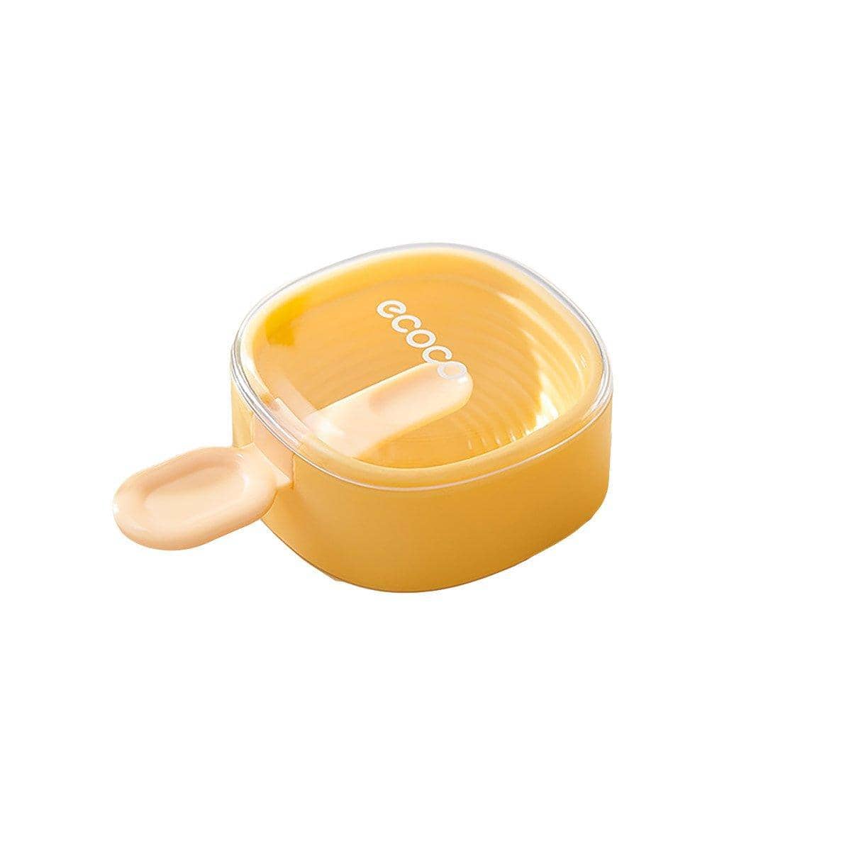 Reusable Silicone Ice Cream and Popsicle Mould - Yellow