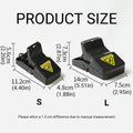 Reusable Snap Rat Trap Automatic Mouse Catcher, Pack of 6 - Small (11.2 x 4.8 x 5.6 cm) - view 3