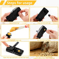 Reusable Snap Rat Trap Automatic Mouse Catcher, Pack of 6 - Small (11.2 x 4.8 x 5.6 cm) - view 5