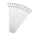 Reusable Stainless Steel BBQ Skewers, 20 cm - Pack of 12 - view 2