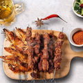 Reusable Stainless Steel BBQ Skewers, 20 cm - Pack of 12 - view 5