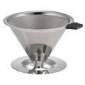 Reusable Stainless Steel Coffee Filter, Double Layer 600 Mesh - view 2