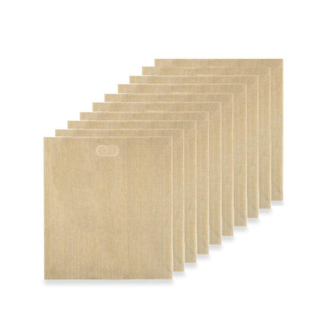 Reusable Toaster Bags for Sandwiches, 16 x 16.5 cm - Pack of 10