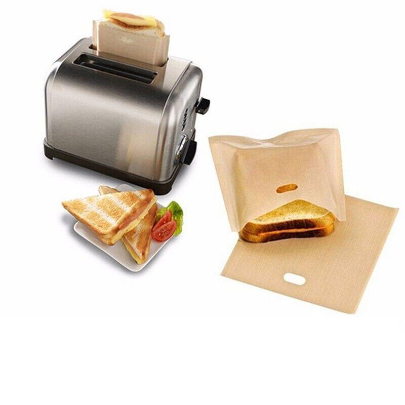 Reusable Toaster Bags for Sandwiches, 16 x 16.5 cm - Pack of 20 - view 4