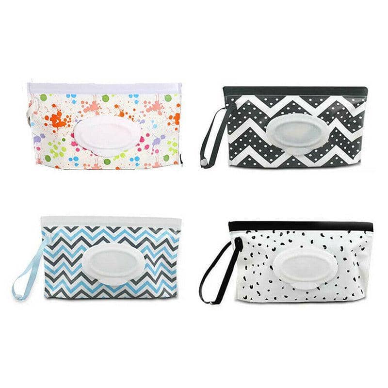 Reusable Wet Wipe Pouch Dispenser - Assorted Prints