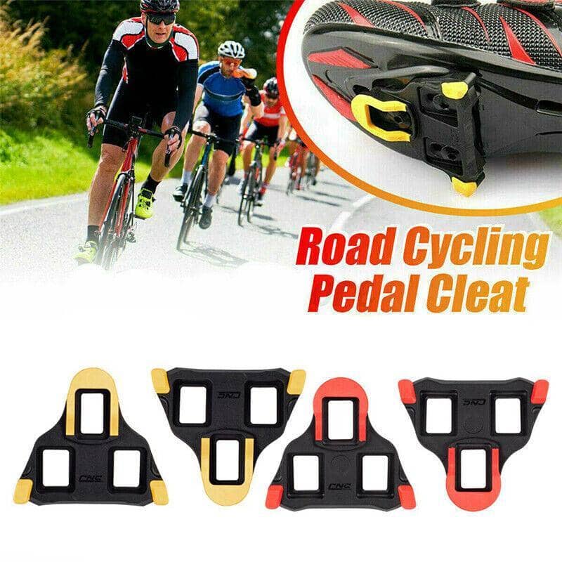Road Bike Pedal Cleats for Shimano SPD-SL - Blue, 2 Degree Float - view 2