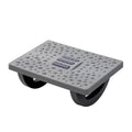 Rocking Footrest with Massage Points - Grey