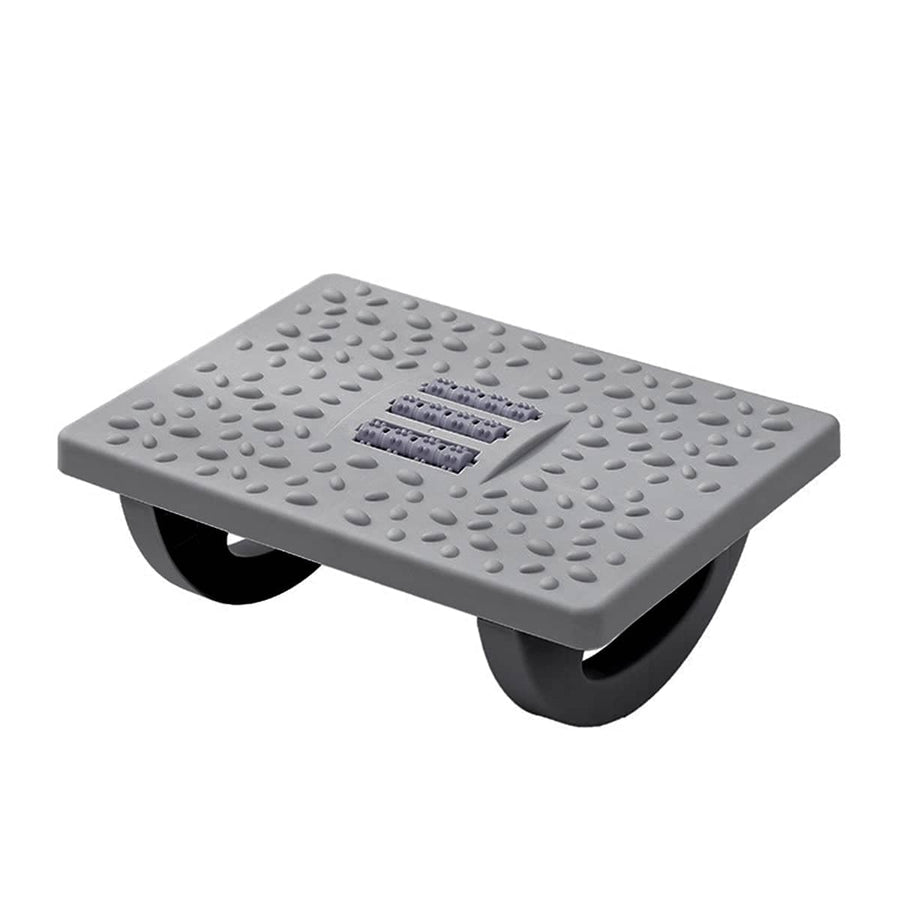 Rocking Footrest with Massage Points - Grey