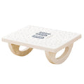 Rocking Footrest with Massage Points - White