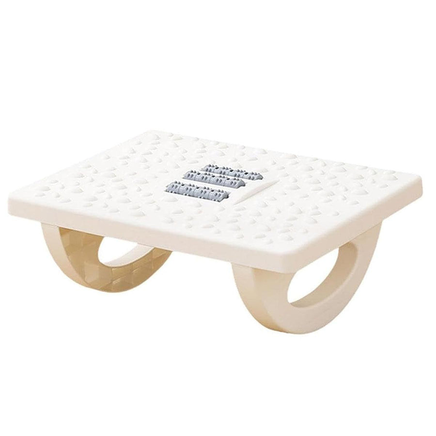 Rocking Footrest with Massage Points - White