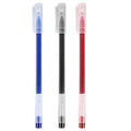 Rollerball Gel Pens, 0.5 mm Fine Point, Pack of 12 - Black - view 3