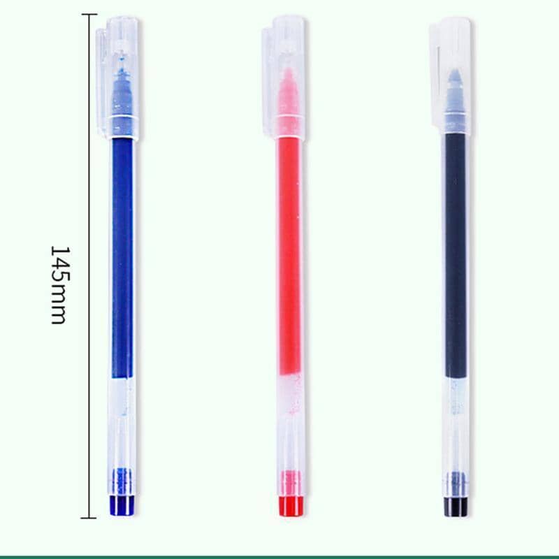 Rollerball Gel Pens, 0.5 mm Fine Point, Pack of 12 - Red - view 4