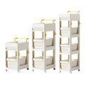 Rolling Storage Trolley Cart with Wheels - 2 Layer, 56 cm High - view 3