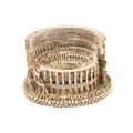 Roman Colosseum Resin Ornament for Fish Tanks, Bonsai and Landscape Scenes, Antique White - view 2