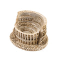 Roman Colosseum Resin Ornament for Fish Tanks, Bonsai and Landscape Scenes, Antique White - view 5