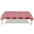 Rose Gold Disposable Waterproof PE Party Tablecloths - Pack of 3 - view 2