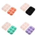 Rose Ice Cube Tray Silicone Mould with Lid - Green - view 3