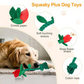 Rose Plush Dog Toy with Durable Cotton Rope and Sound Paper - Yellow - view 5