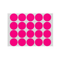 Rose Red Round Sticker Dots Adhesive Labels - 13mm, 660 Dots