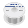 Rosin Core Solder Wire 0.8 mm - 63/37 Tin Lead, 100 g Spool - view 2