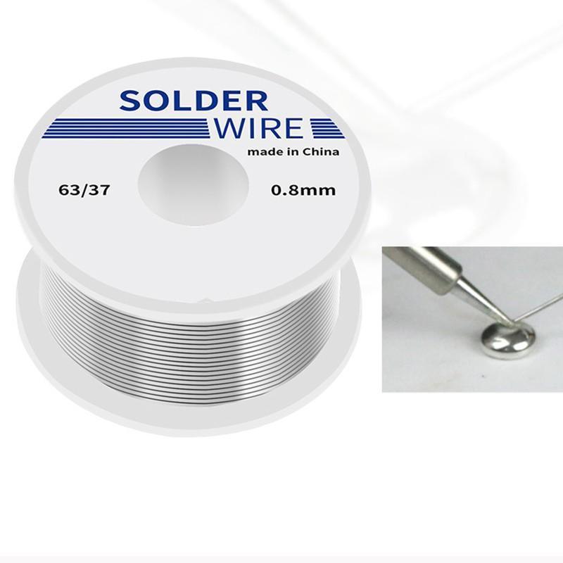 Rosin Core Solder Wire 0.8 mm - 63/37 Tin Lead, 100 g Spool - view 4