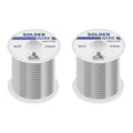 Rosin Core Solder Wire, 0.8 mm 63/37 Tin Lead - 200 g Spool for Electronics - view 3