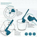 Rotary Scraper Spatula for Thermomix TM5, TM6 and TM31 Mixing Bowl - view 4