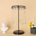 Rotatable Iron Necklace Rack Jewellery Display Stand with 24 Hooks - view 4