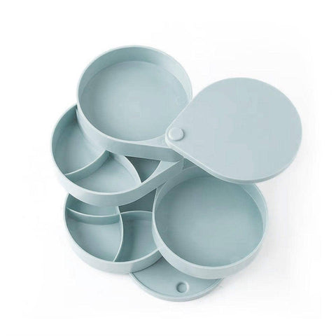 Rotating 4 Layer Jewellery Storage Box Organiser - view 2