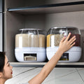 Rotating Cereal Dispenser and Grain Storage Box - 4.5 kg Capacity - view 5