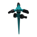 Rotating Garden Sprinkler with Spike Base - Three Arms