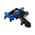 Rotating Lawn Sprinkler, Adjustable Rocker Arm - Blue, 6 Points