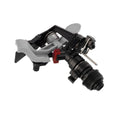 Rotating Lawn Sprinkler, Adjustable Rocker Arm - Grey, 6 Points