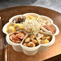 Rotating Serving Platter with 9 Sections and Draining Basket, 33 cm - view 4