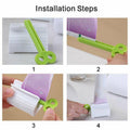 Rotating Toothpaste Tube Squeezer - Pack of 3 - view 4