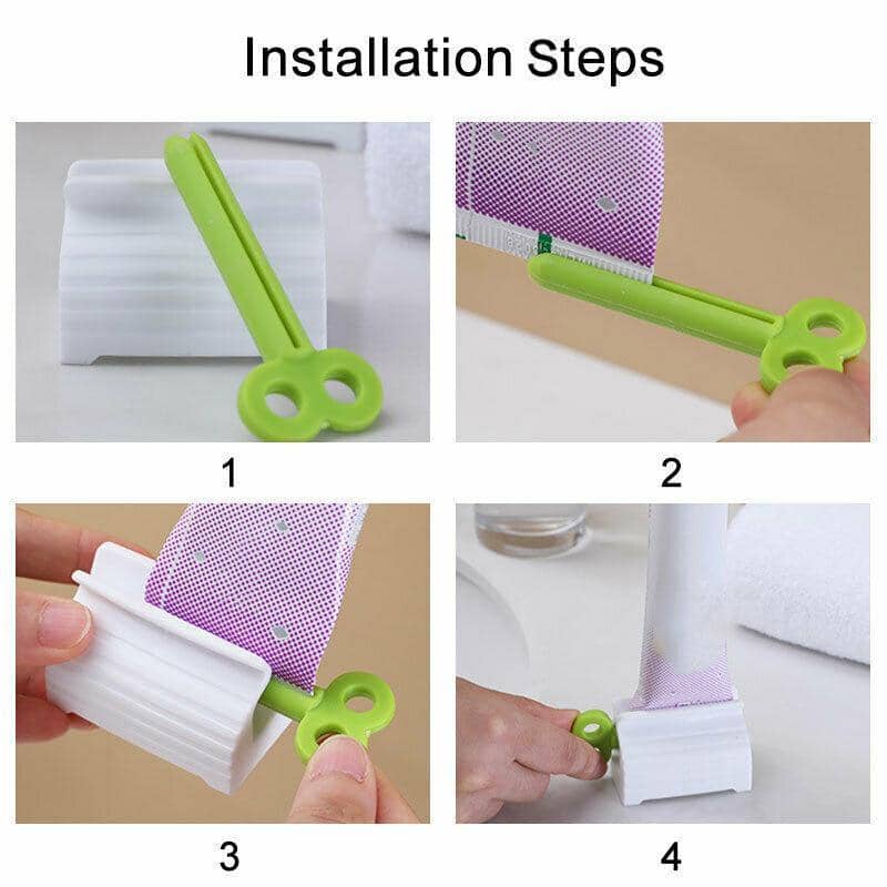 Rotating Toothpaste Tube Squeezer - Pack of 3 - view 4