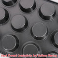 Round 12 Cup Cake Mould Baking Pan Set of 2 for Muffins and Mini Cakes - view 5