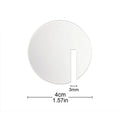 Round Acrylic Drink Markers for Wine Glasses, 30 Pack - Clear - view 3