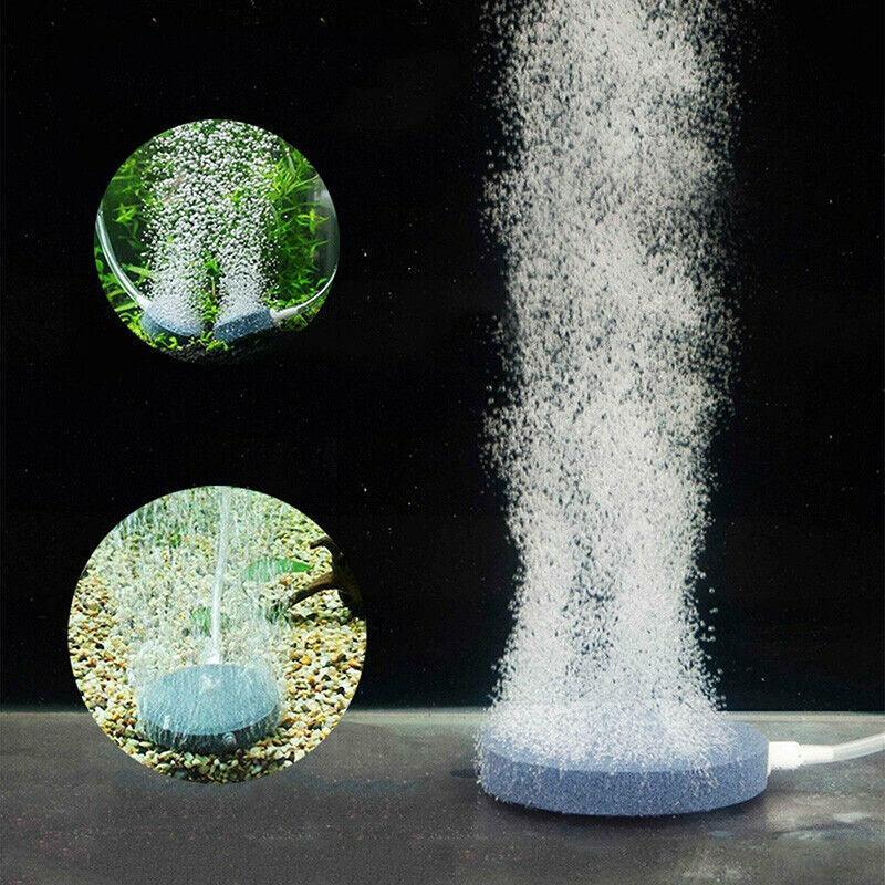 Round Air Stone Disk Bubble Diffuser for Aquariums - 10 cm - view 5