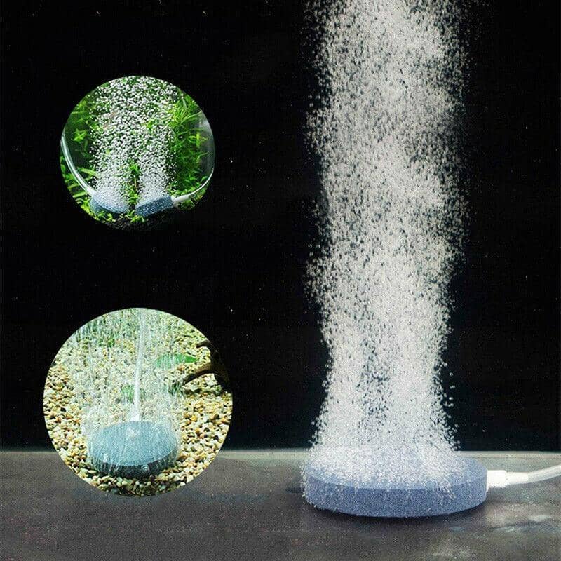Round Air Stone Disk Bubble Diffuser for Aquariums - 4 cm - view 5